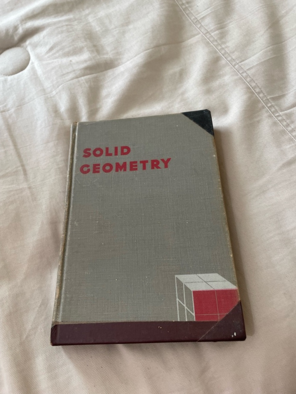 Solid Geometry Vintage Hardcover